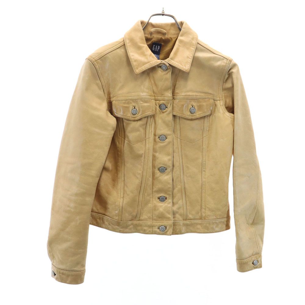 GAP 牛革 レザー トラッカー ジャケット