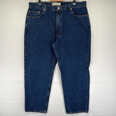 古着 リーバイス Levi's デニム パンツ Gパン ジッパーフライ 大きいサイズ 550 テーパード ジーンズ W40 L30 ブルー系 メンズ