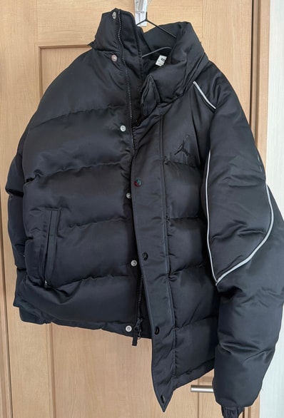 Supreme x Jordan Puffer Jacket "Black"