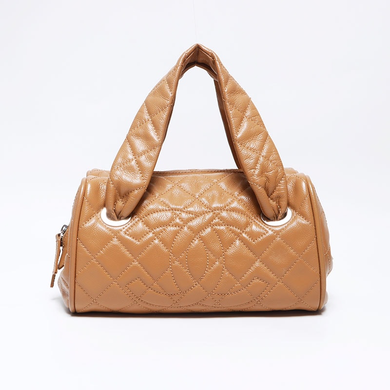 シャネル CHANEL 2007年-2008年 キャビアスキン 11番台 ボストンバッグ ハンドバッグ【中古】