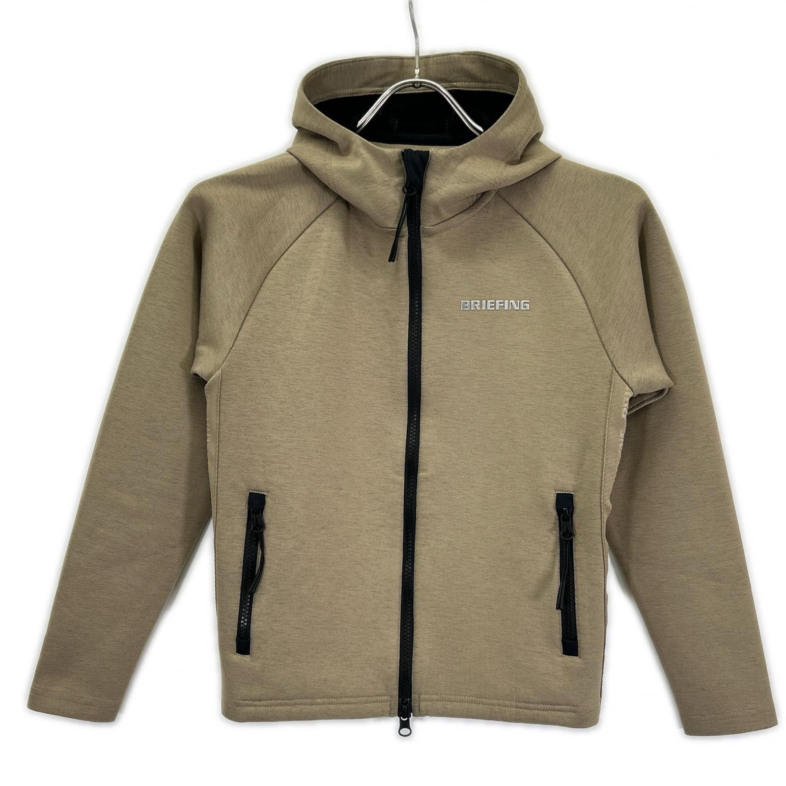 ブリーフィング BRG243W34 ベージュ レーヨン混 WOMEN'S WARM LOGO LINE PARKA XS