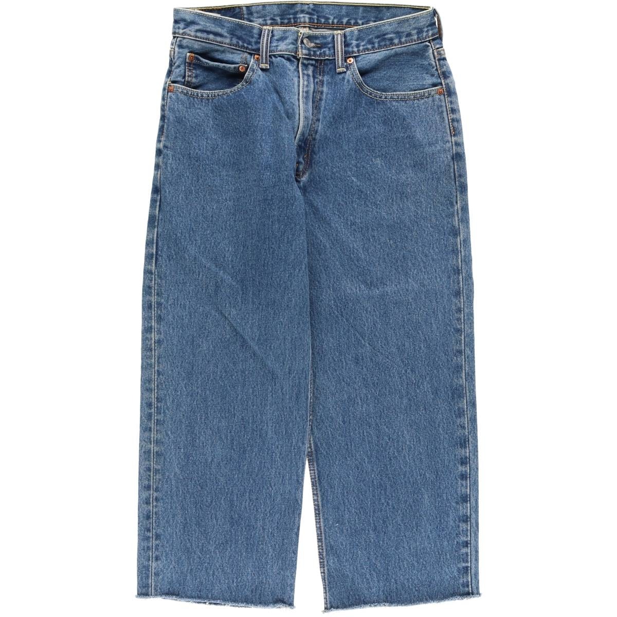 古着 リーバイス Levi's 550 カットオフ テーパードデニムパンツ レディースXL(w32)相当/eaa615838