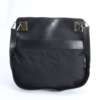 ■極美品 グッチ001 3307 ショルダーバッグ レザー×ナイロン