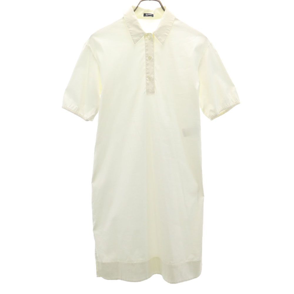 JIL SANDER 半袖 シャツワンピース