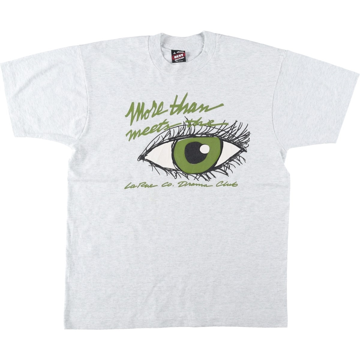 古着 90年代 フルーツオブザルーム FRUIT OF THE LOOM BEST プリントTシャツ USA製 メンズL相当 両面プリント/eaa642080