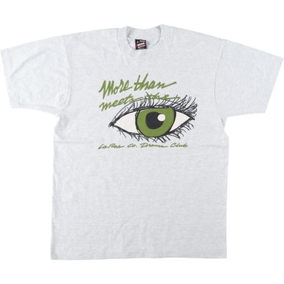 古着 90年代 フルーツオブザルーム FRUIT OF THE LOOM BEST プリントTシャツ USA製 メンズL相当 両面プリント/eaa642080