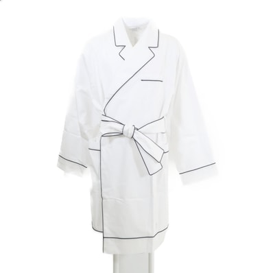 トムブラウン 新品未使用 PATCH POCKET ROBE W/ PIPING IN POPLIN ROBE 4