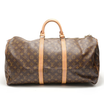 ヴィトン LV 1985年製 モノグラム キーポル 55 ボストンバッグ【中古】