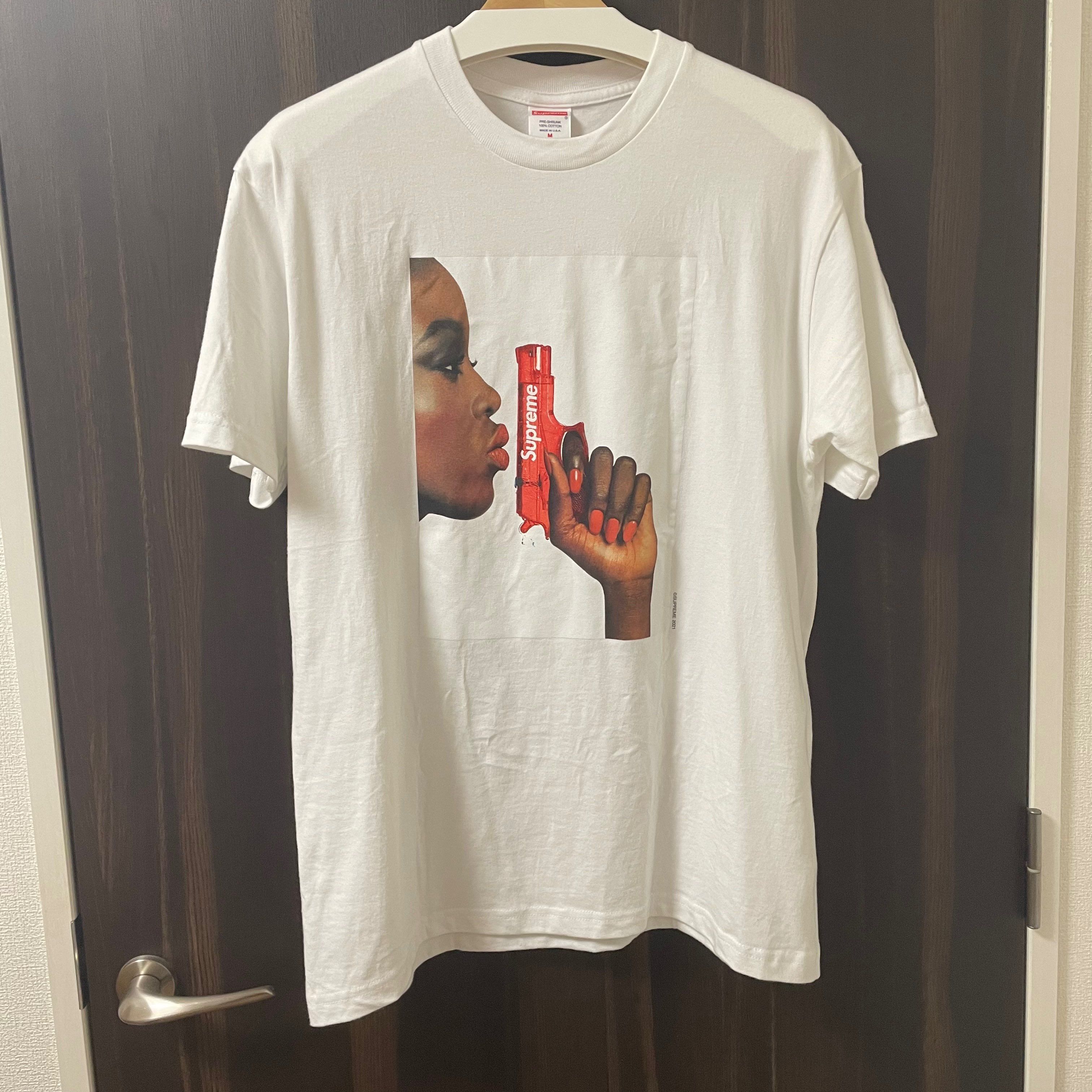 Supreme Water Pistol Tee "White"