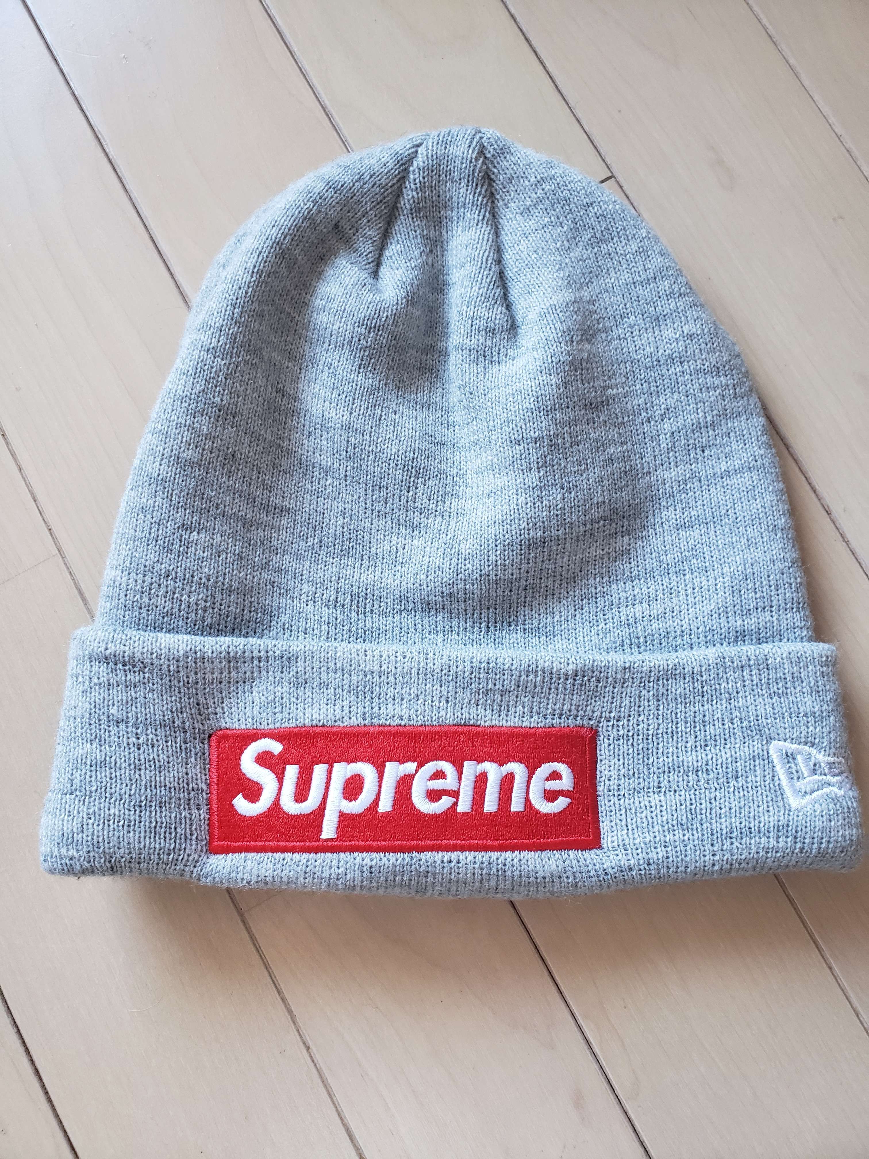Supreme Box Logo Beanie "Grey" (18FW)