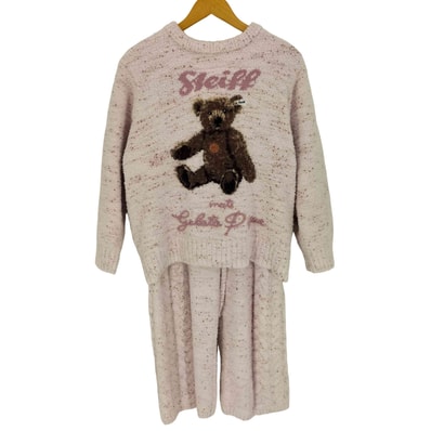 25AW Steiff パウダーネップジャガードプルオーバー セットアップ ルームウェア パジャマ【1143844864304】