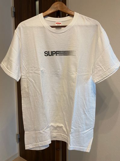 Supreme Motion Logo Tee "White" (23SS)