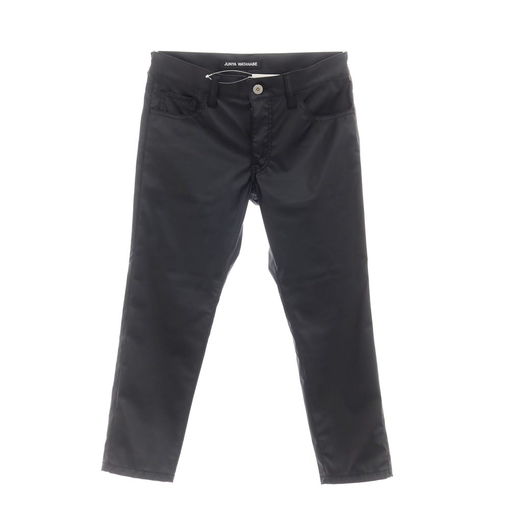 【中古】ジュンヤワタナベ JUNYA WATANABE 2023年春夏 ポリエステル 5ポケットパンツ ブラック【サイズXS】【レディース】