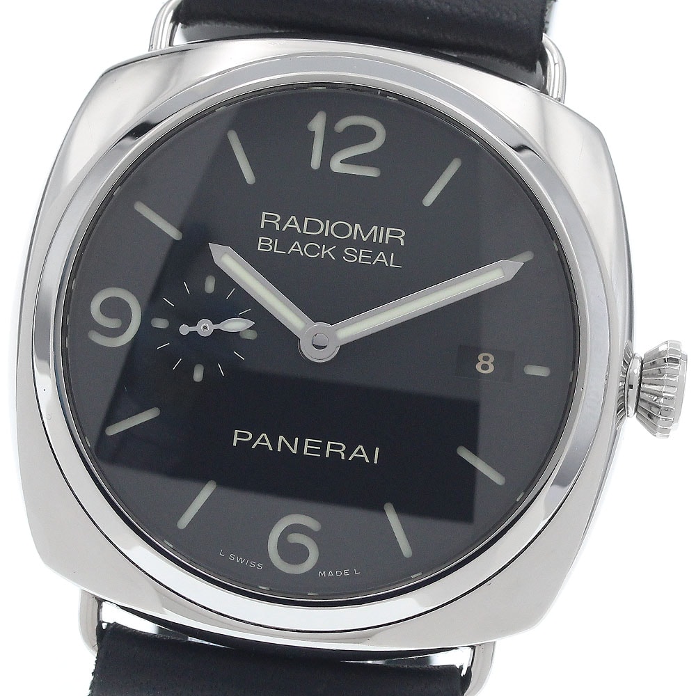 パネライ ラジオミール ブラックシール PAM00388 メンズ 【中古】