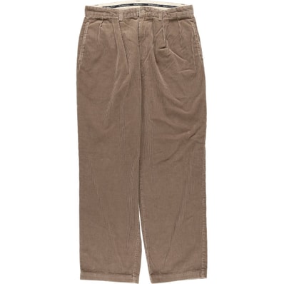 古着 ラルフローレン Ralph Lauren Polo Ralph Lauren ツータック コーデュロイパンツ メンズw35相当/eaa613981