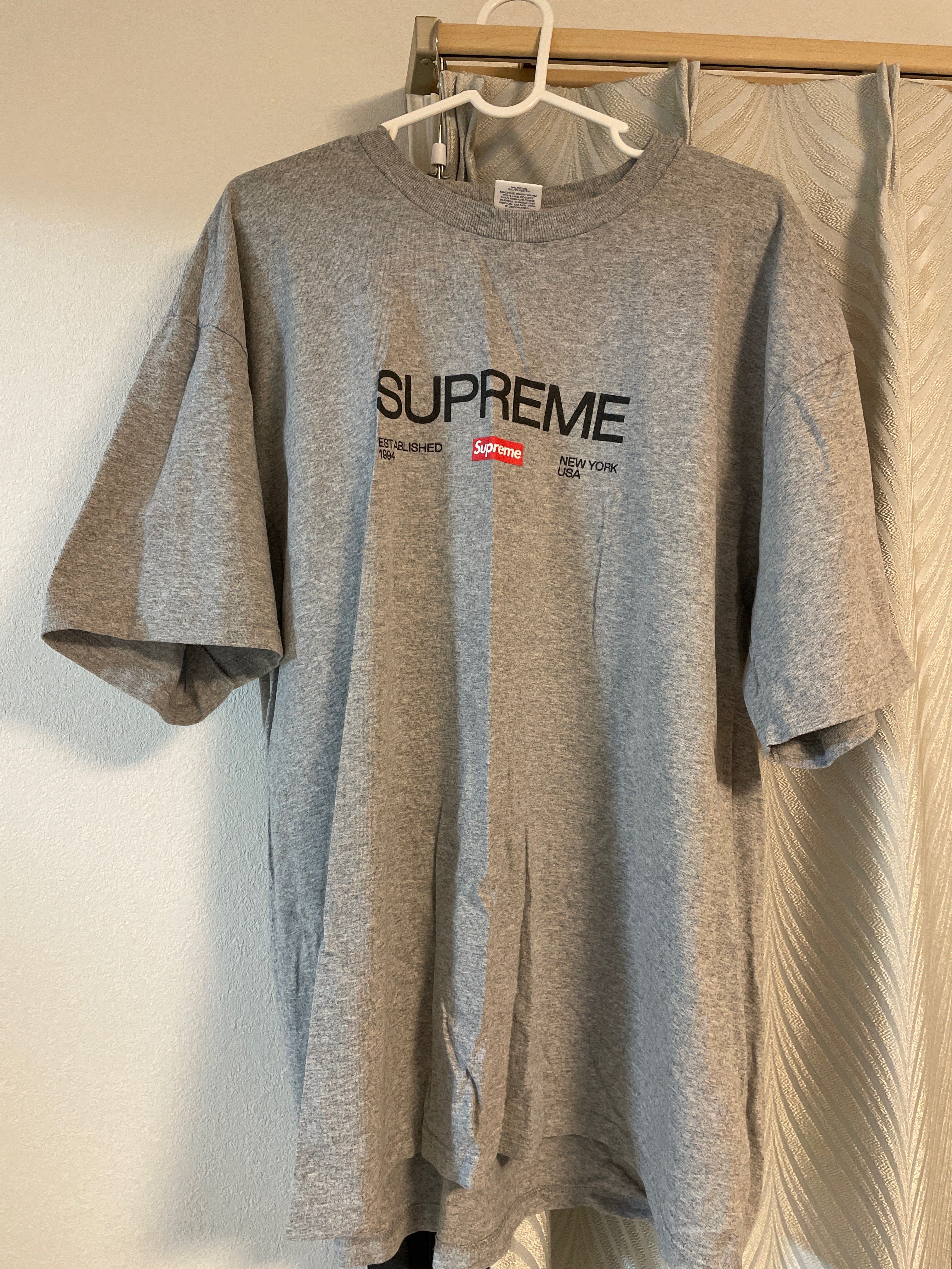 Supreme Est. 1994 Tee "Heather Grey"