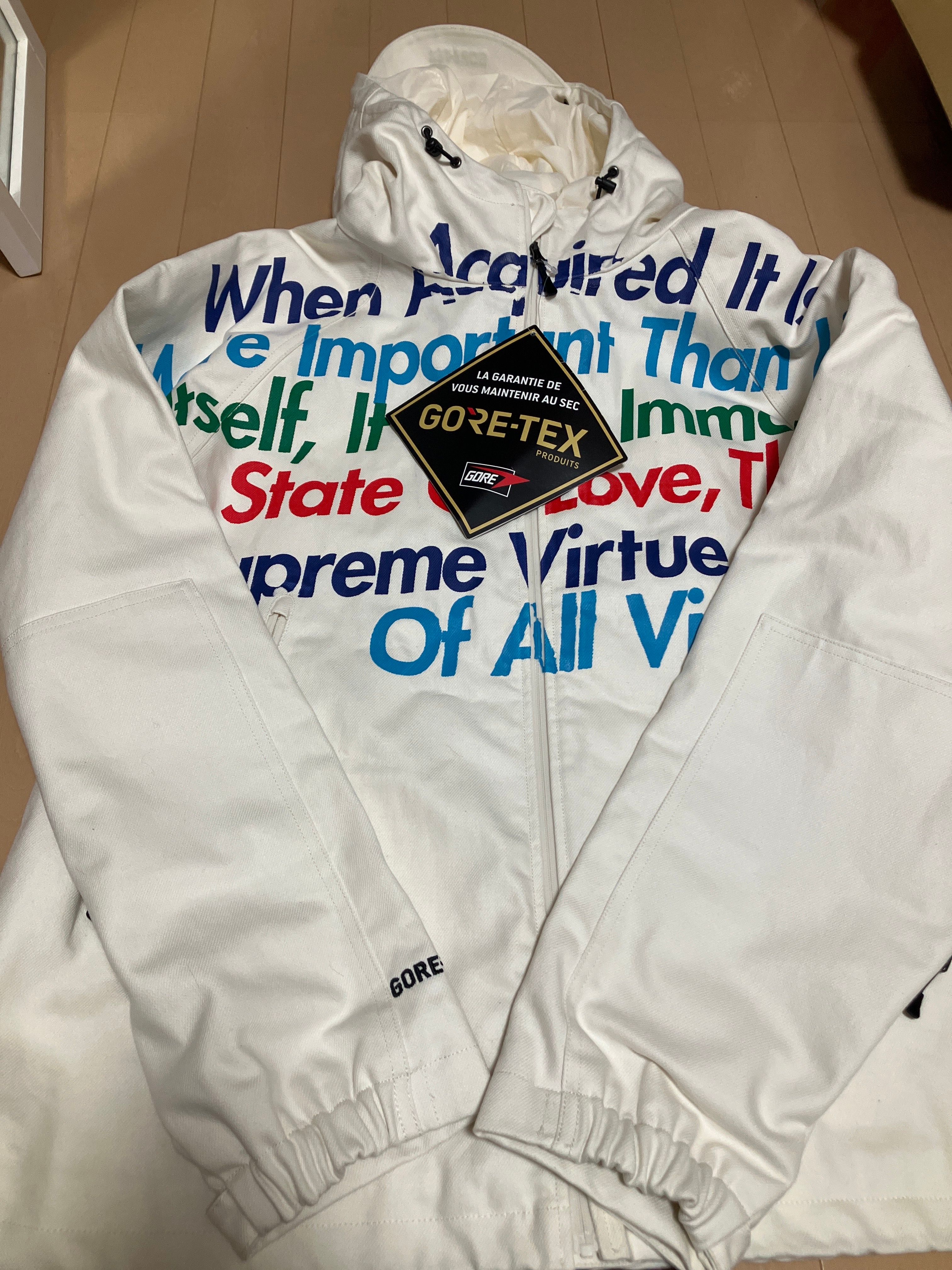 Supreme / JUNYA WATANABE COMME des GARCONS MAN GORE-TEX Denim Parka "Natural"