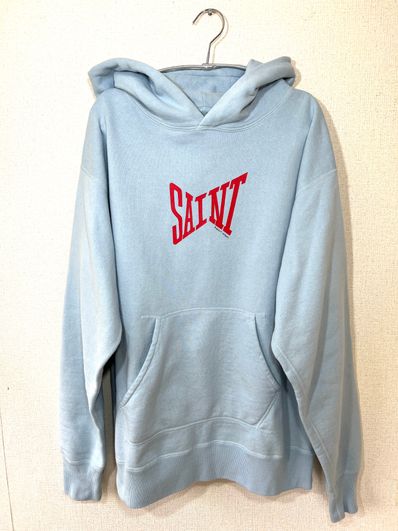 SAINT Mxxxxxx HOODIE / LOGO "Blue"