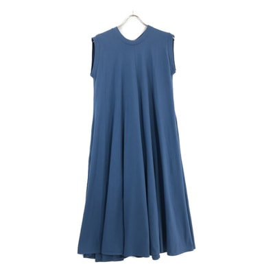 エイトン ブルー SUVIN AIR SPINNING FLARED DRESS 01