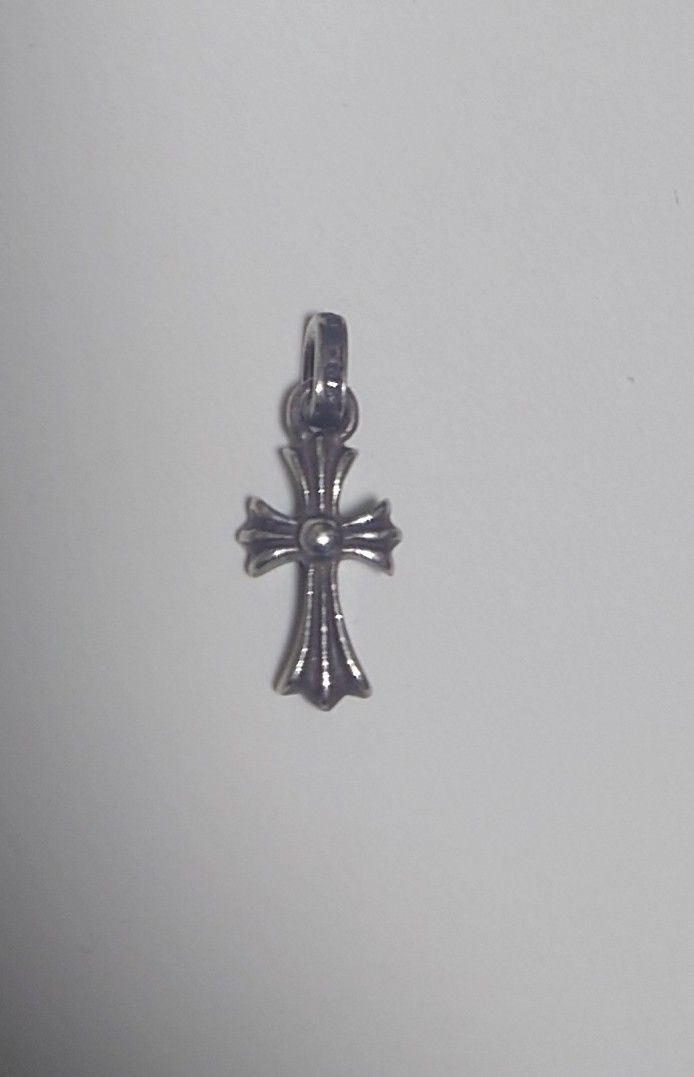 Chrome Hearts CH Cross Baby Fat Charm "Silver"