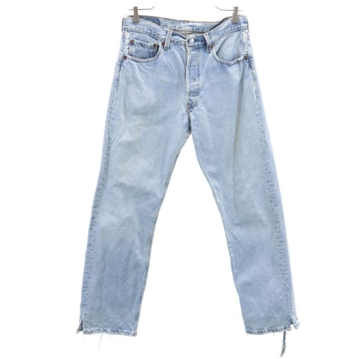 Levi's リーバイス 90s 501 USA製 オールド ストレートデニムパンツ W31 ブルー ジーンズ