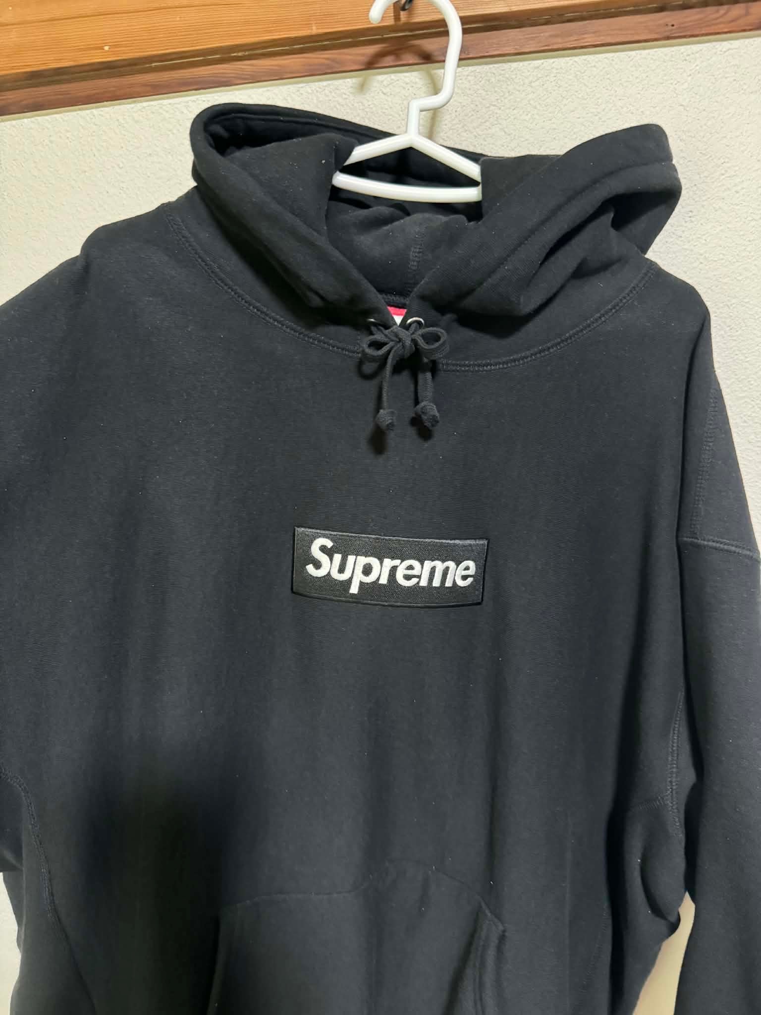 Supreme Box Logo Hooded Sweatshirt "Black" (23FW)