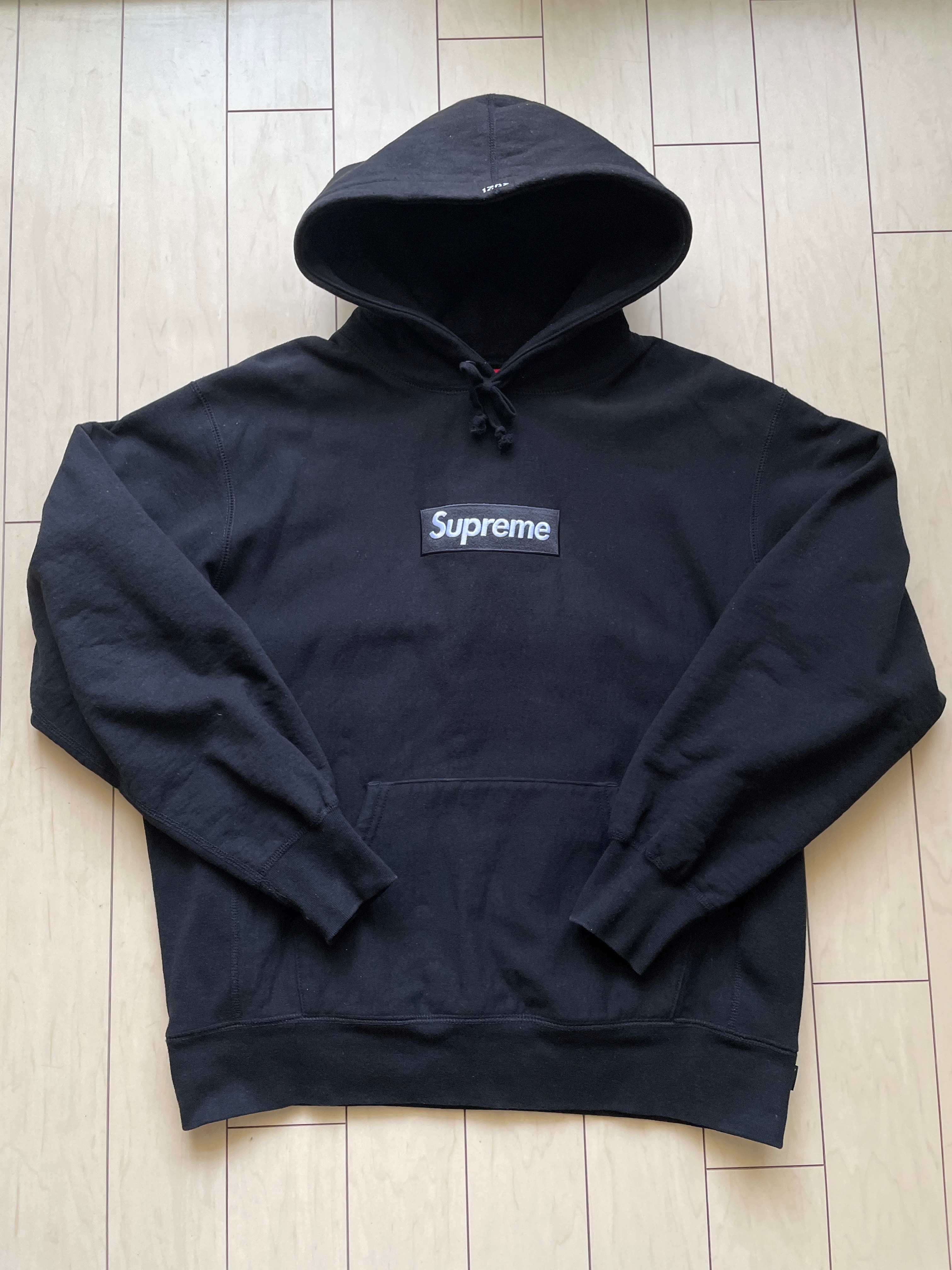 Supreme Box Logo Hooded Sweatshirt "Black" (21FW)