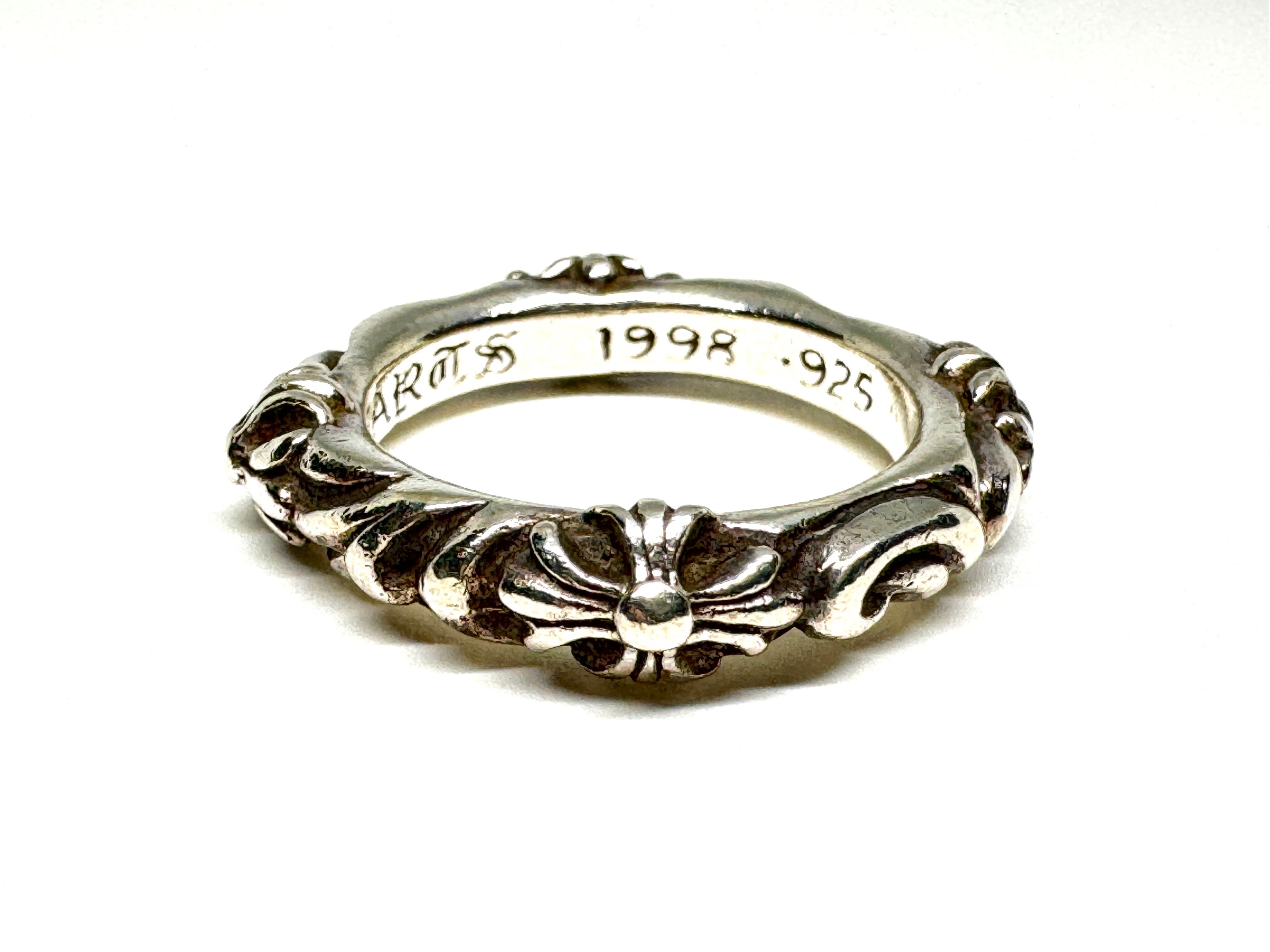 Chrome Hearts SBT Band Ring "Silver"