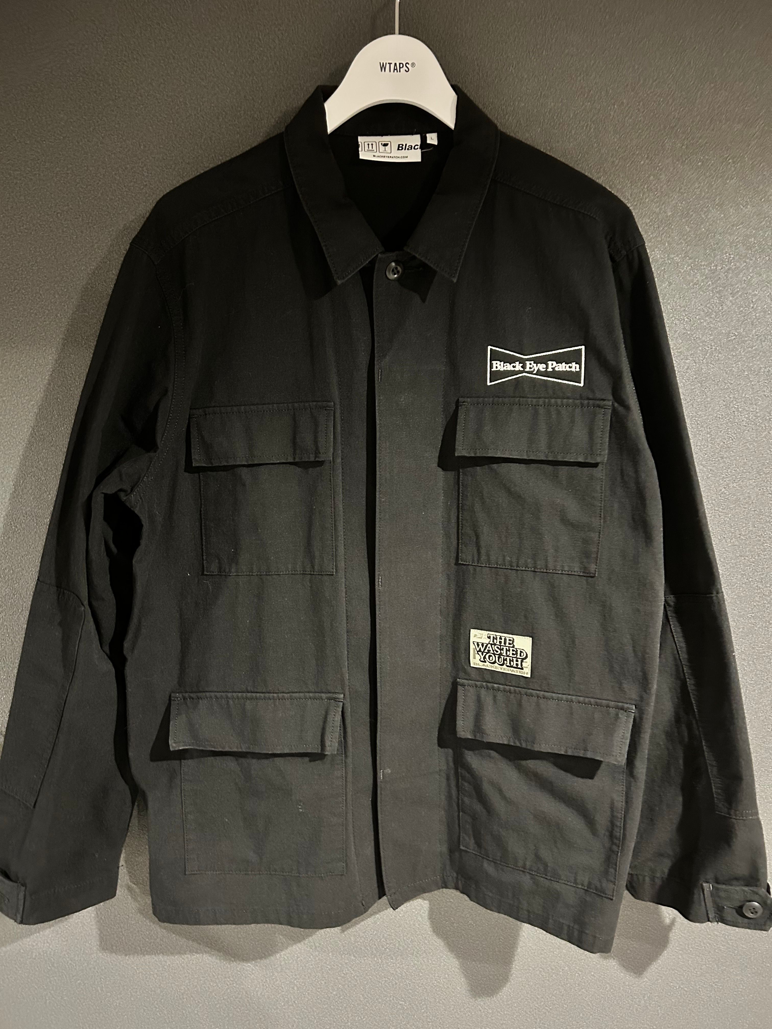 ブラックアイパッチ x ウェイステッドユース BDU ジャケット "ブラック" / ヴェルディ