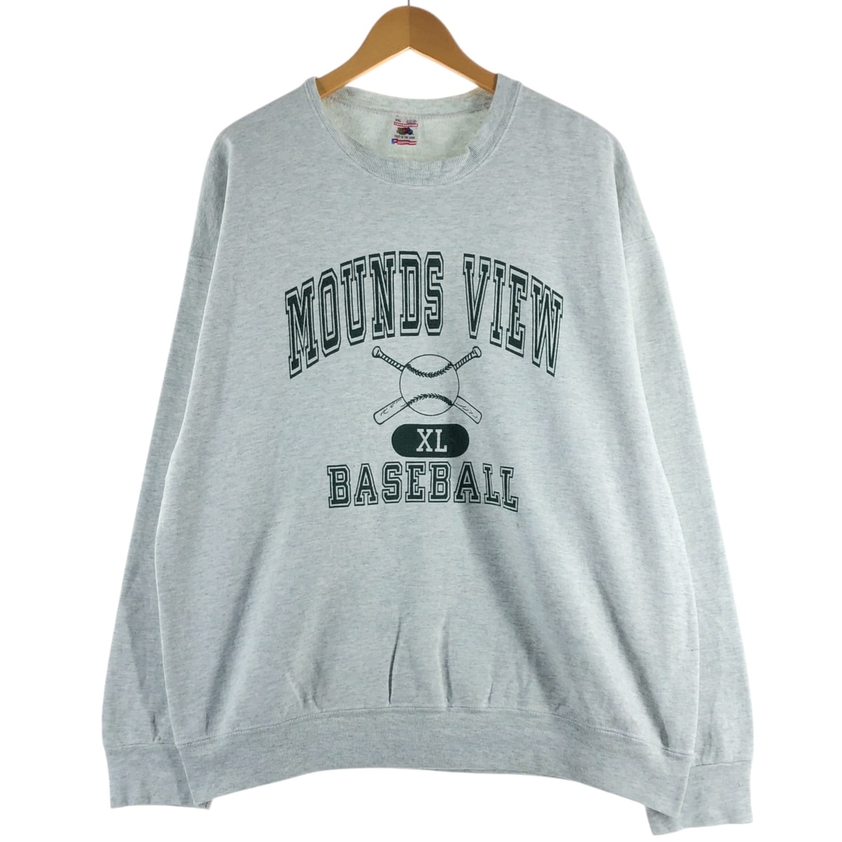 古着 90年代 フルーツオブザルーム FRUIT OF THE LOOM カレッジスウェットシャツ トレーナー USA製 メンズXXL相当 ヴィンテージ/eaa501359