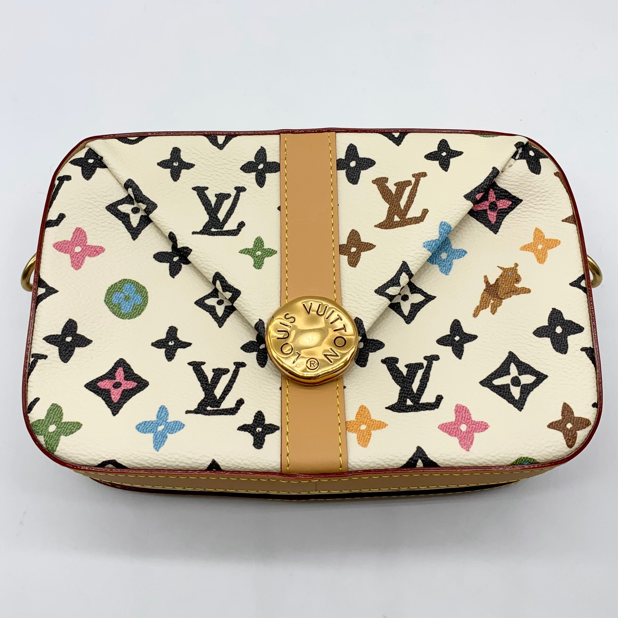 Tyler, The Creator x Louis Vuitton Envelope Messenger Monogram Craggy Isetan Shinjuku Men's Store Limited "Vanilla"