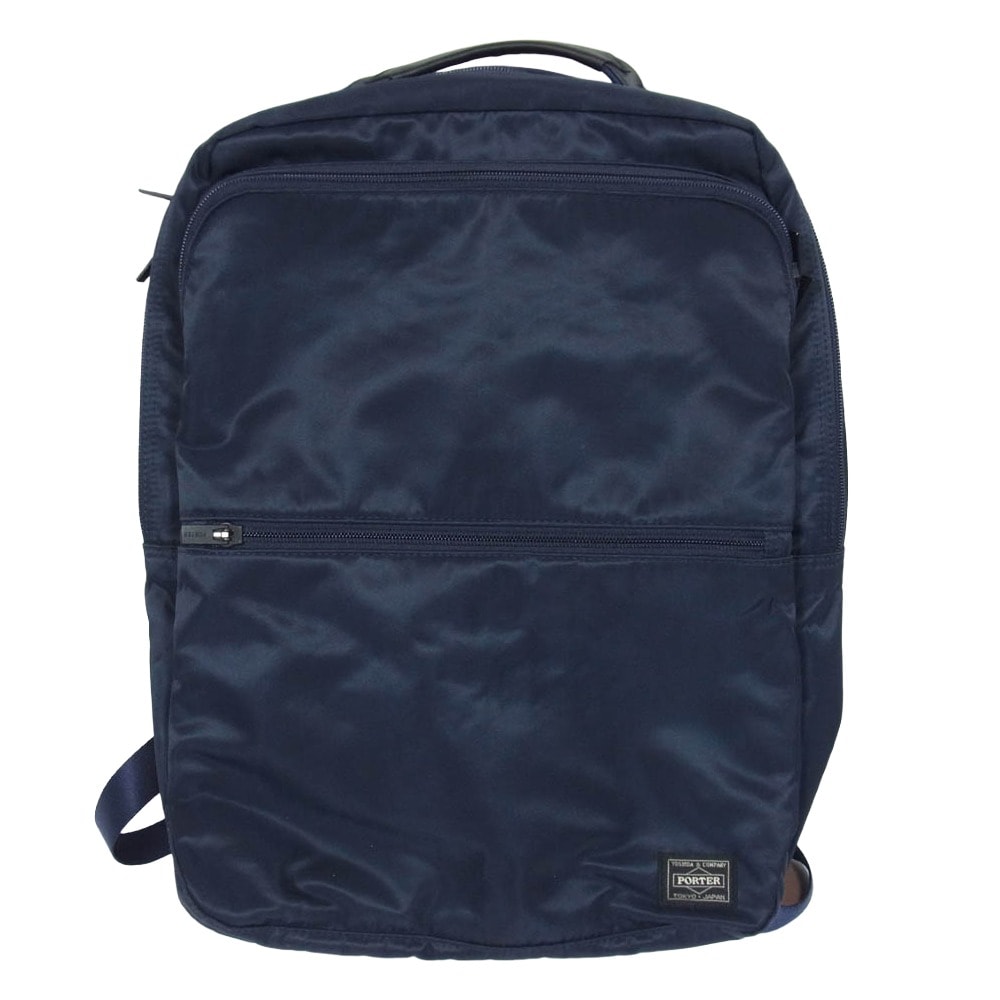 PORTER ポーター バックパック 655-17875 TIME DAYPACK タイム デイパック バックパック リュックサック ネイビー ネイビー系【中古】