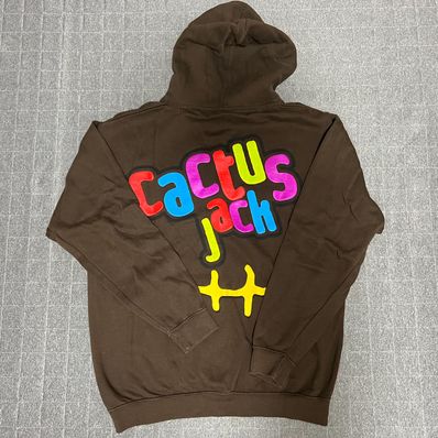 Travis Scott Cactus Jack x McDonald's Cj Smile Hoodie "Brown"