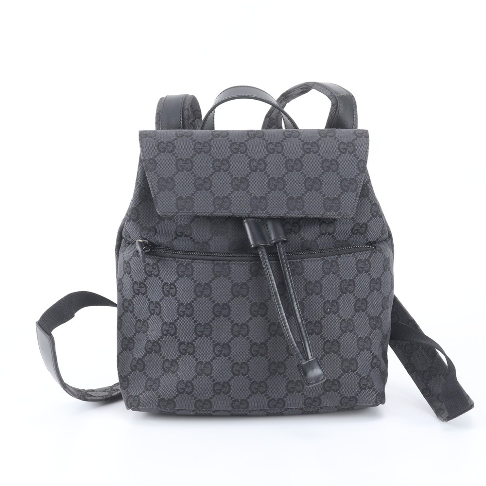 ■美品 グッチ GGキャンバス 0030242 リュックサック