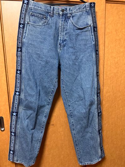 Supreme Snap-Off Baggy Jean "Washed Blue"