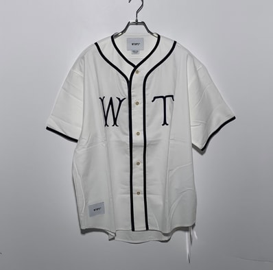WTAPS League / SS / Cotton. Twill "White"
