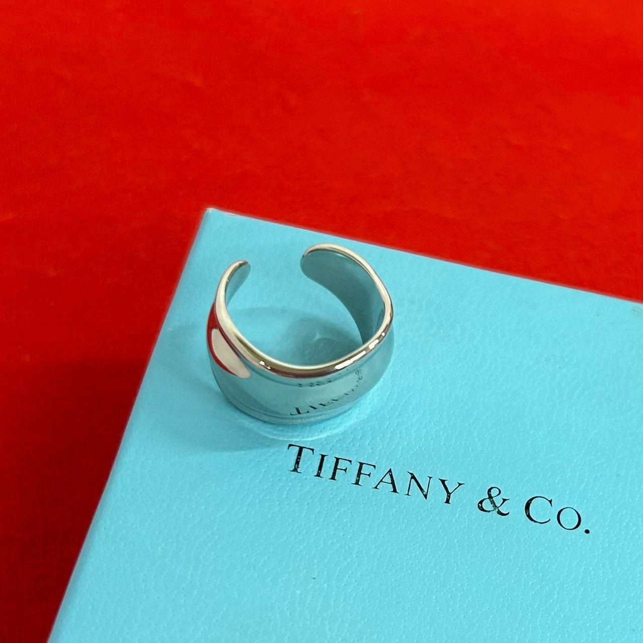B (目立った傷や汚れなし)】TIFFANY&Co. ティファニー ボーン リング