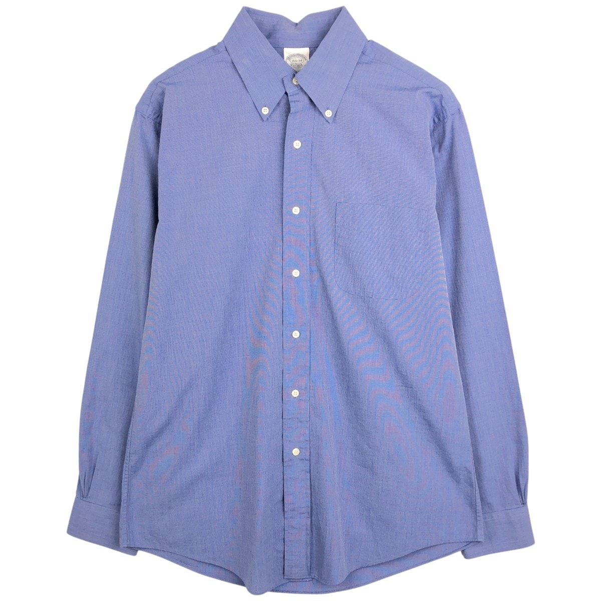 古着 ブルックスブラザーズ Brooks Brothers Est.1818 SLIM FIT 長袖 ボタンダウンシャツ メンズM相当/eaa662763
