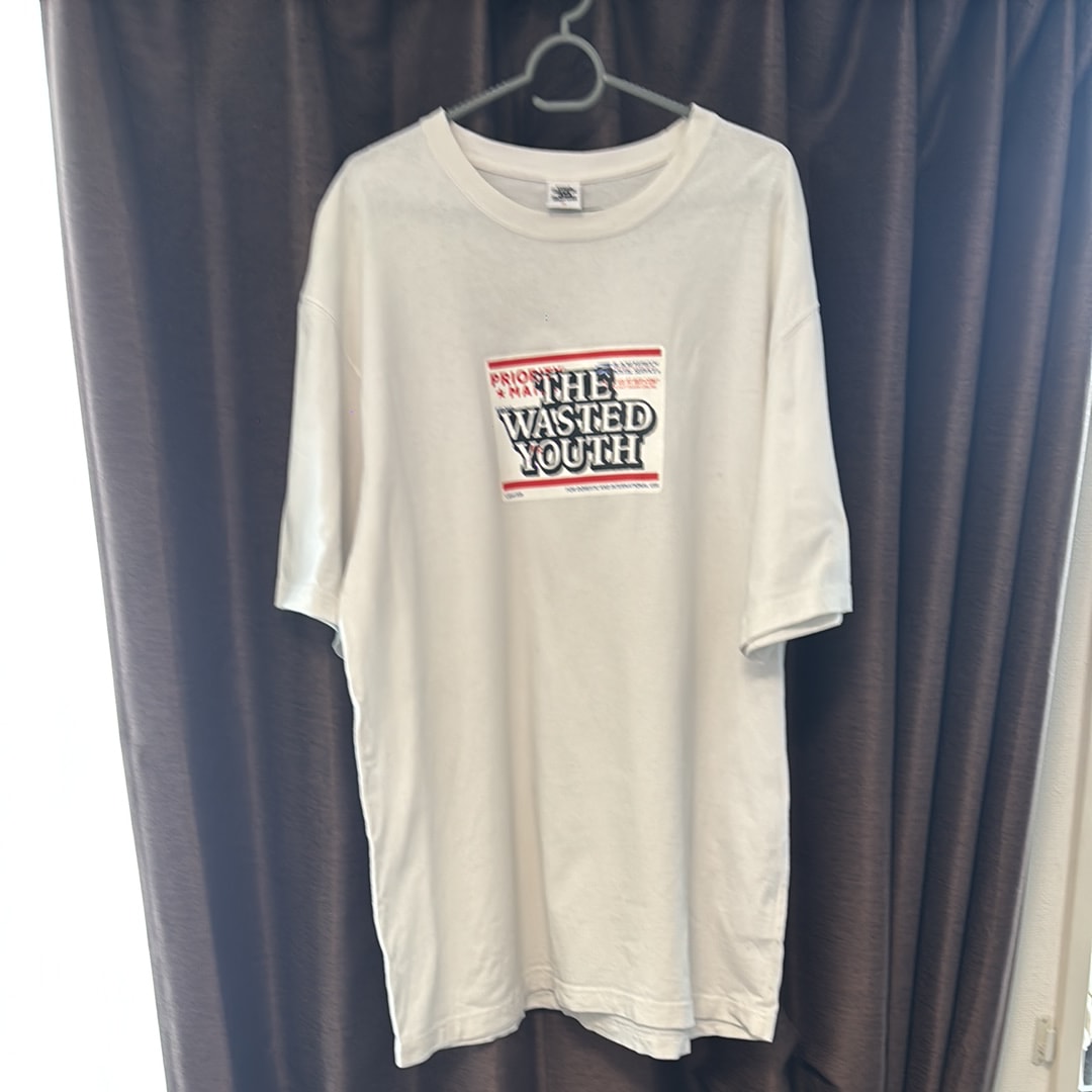 BlackEyePatch x Wasted Youth PRIORITY LABEL TEE "White" / VERDY