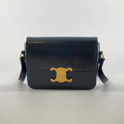 CELINE(セリーヌ) ティーン トリオンフ ショルダーバッグ ブラック