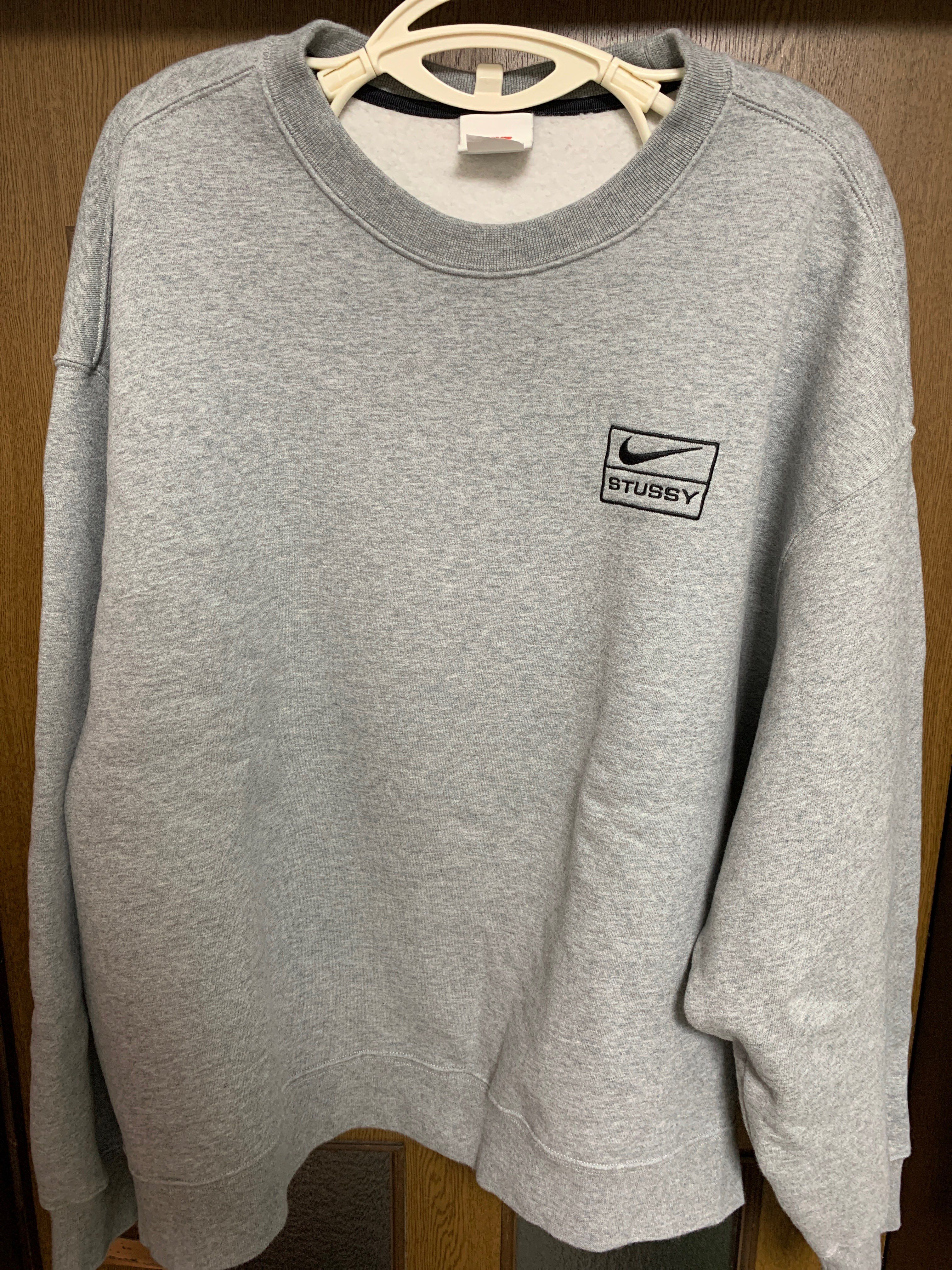 Nike x Stussy NRG BR Crew Fleece "Grey"