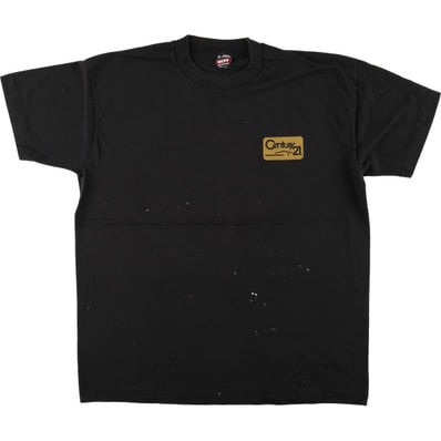 古着 90年代 フルーツオブザルーム FRUIT OF THE LOOM CENTURY 21 センチュリー21 アドバタイジングTシャツ USA製 メンズXL相当 ヴィンテージ/eaa570283