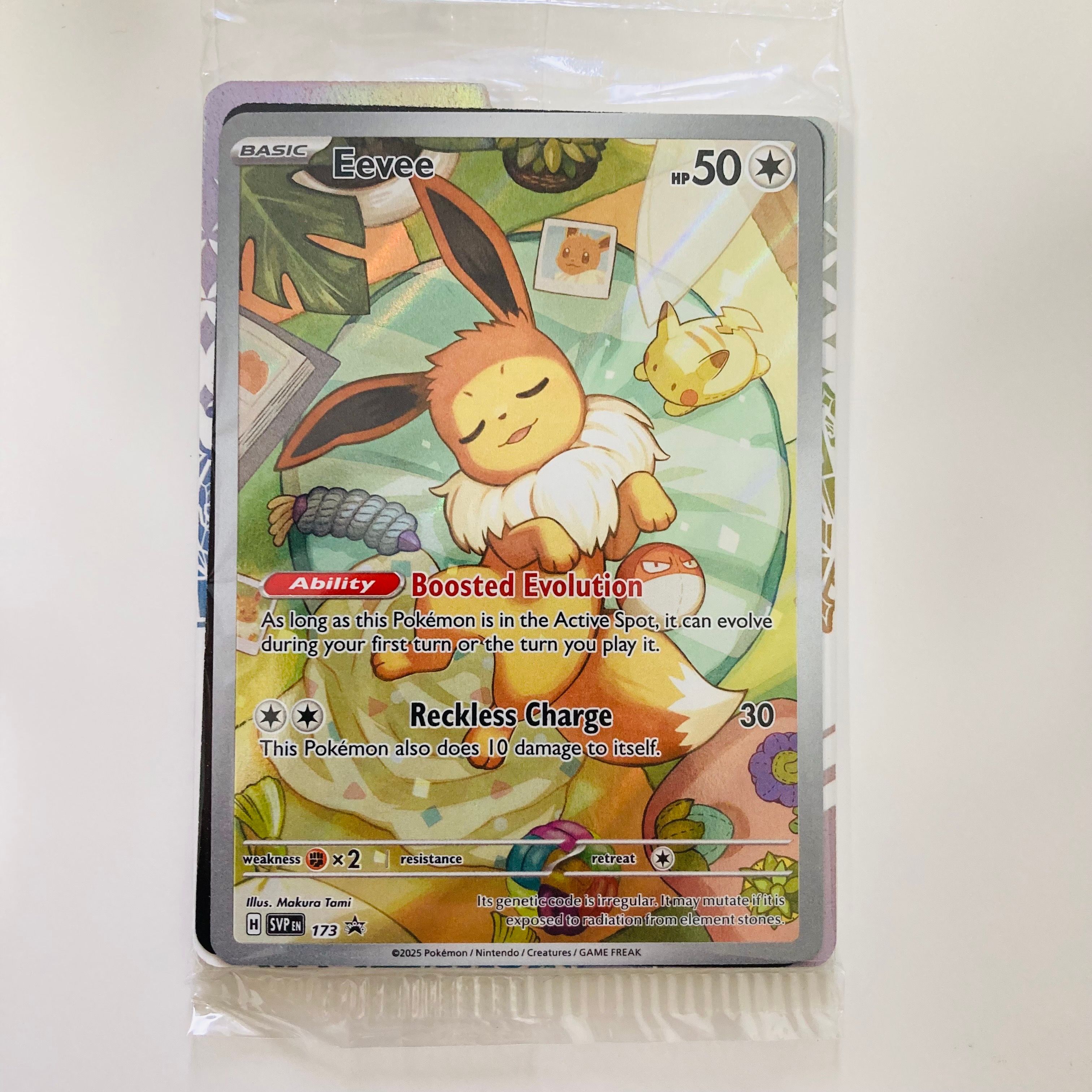 イーブイ P [SVP EN 173]【英語版】(スカーレット&バイオレット「プリズマティックエボリューションズ エリートトレーナボックス」)