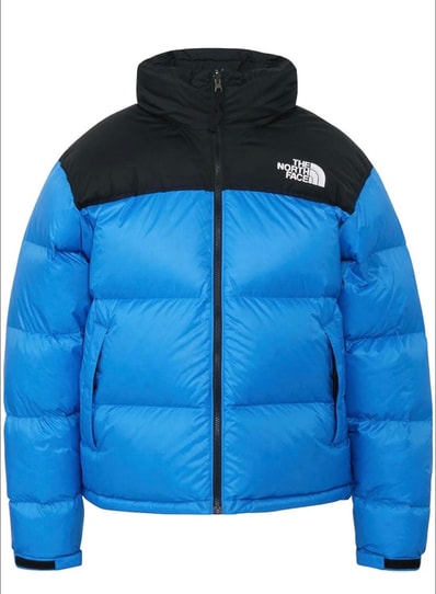 The North Face Nuptse Jacket 2025 "Black/Clear Lake Blue"