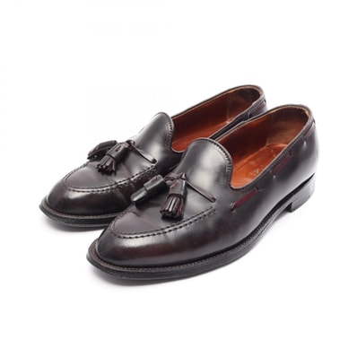 オールデン ALDEN タッセルモカシン ドレスシューズ 靴 レザー メンズ ブラウン系 536 【中古】