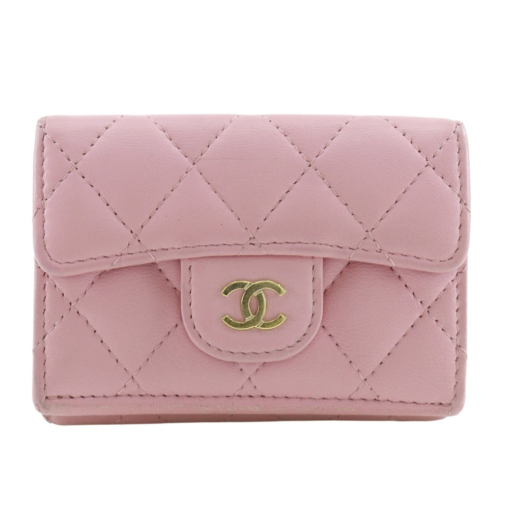 シャネル マトラッセ スモールフラップウォレット クラシック AP0230 レデ