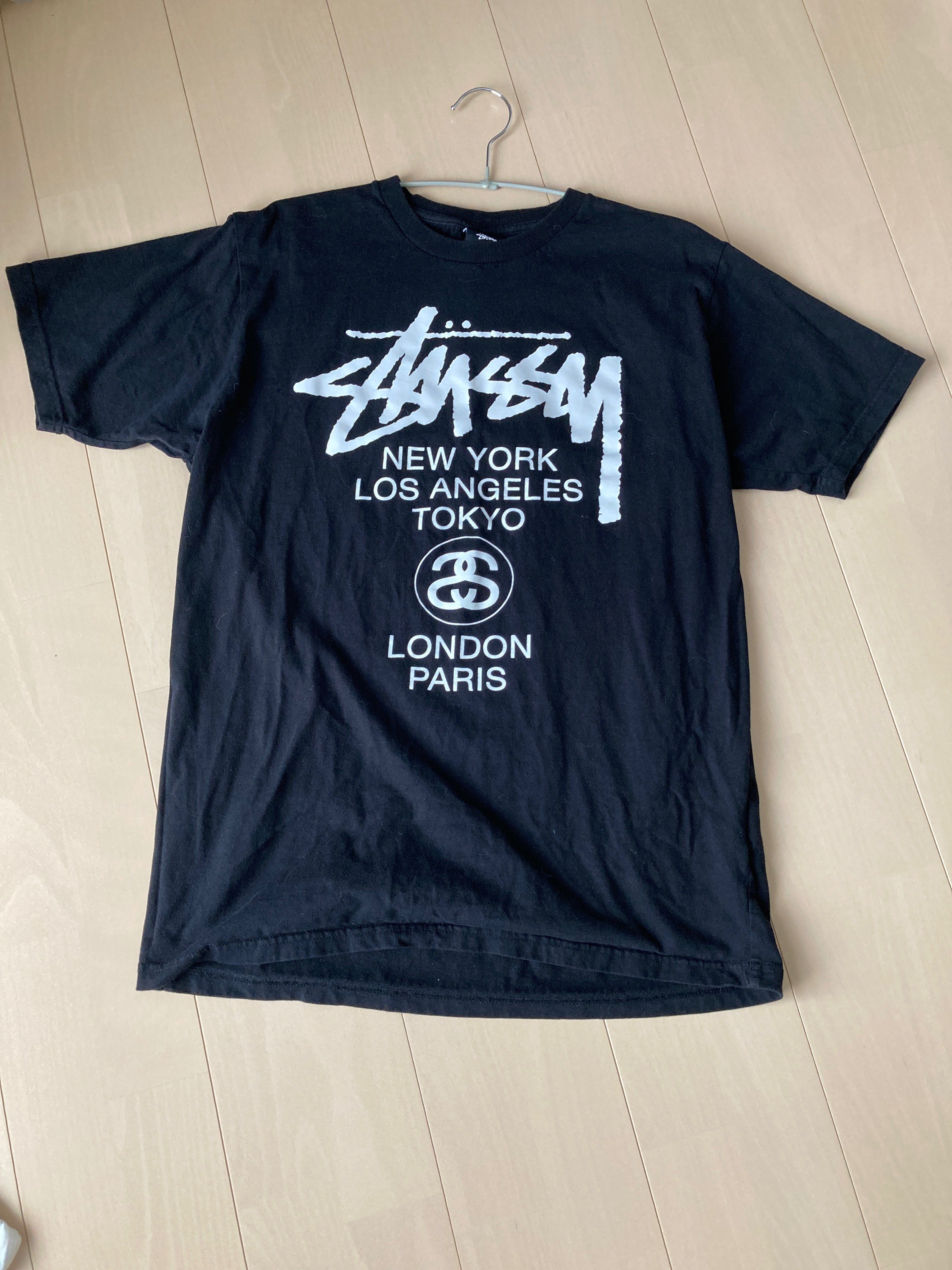 Stussy WORLD TOUR TEE "Black"