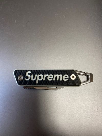 Supreme x TRUE Modern Keychain Knife "Black"
