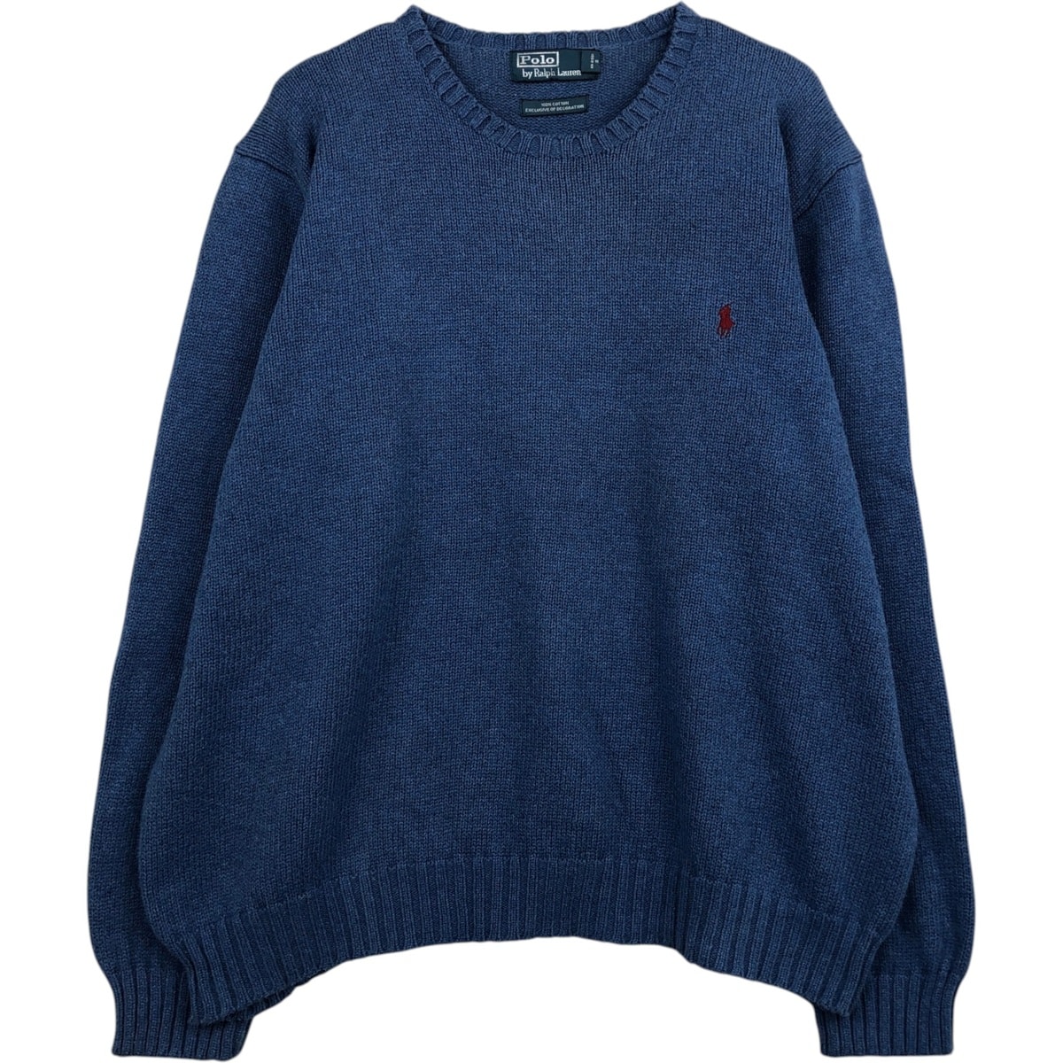 古着 ラルフローレン Ralph Lauren POLO by Ralph Lauren コットンニットセーター メンズXXL相当/eaa627485