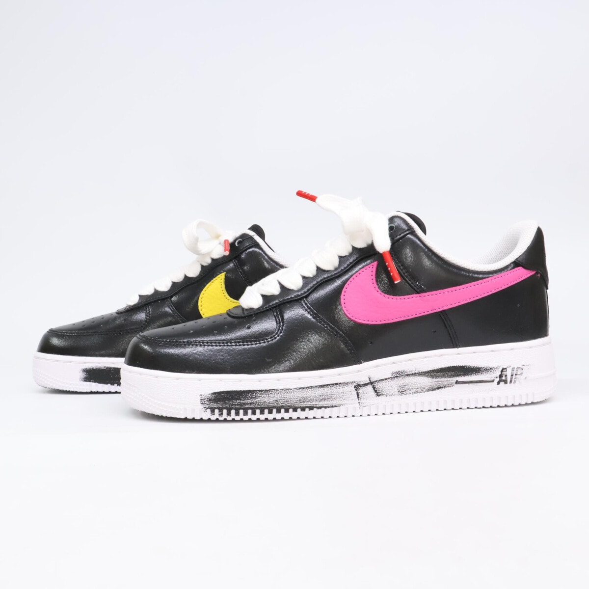 ナイキ ×PEACEMINUSONE AQ3692-004 Air Force 1 Low '07 Para-Noise 3.0 Black and Multi-Color/G-DRAGON 28cm
